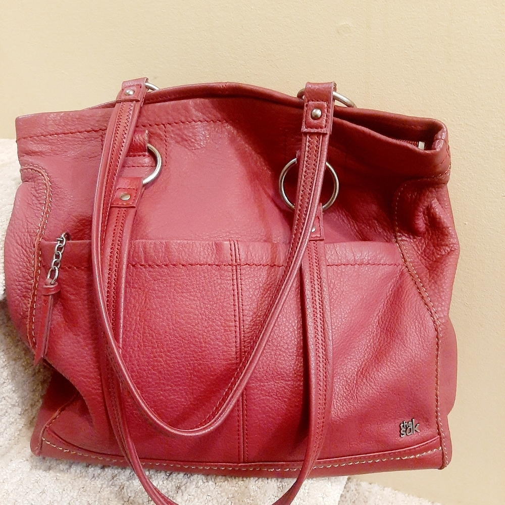 THE  SAK handbag Red  should bags